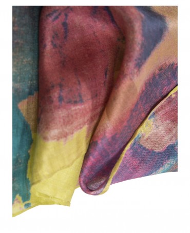 Палантин Женский SN40-FL.DU.CIEL/JAUNE